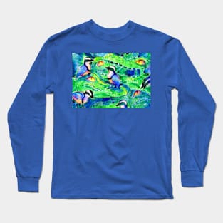 Birds and crocodiles Long Sleeve T-Shirt